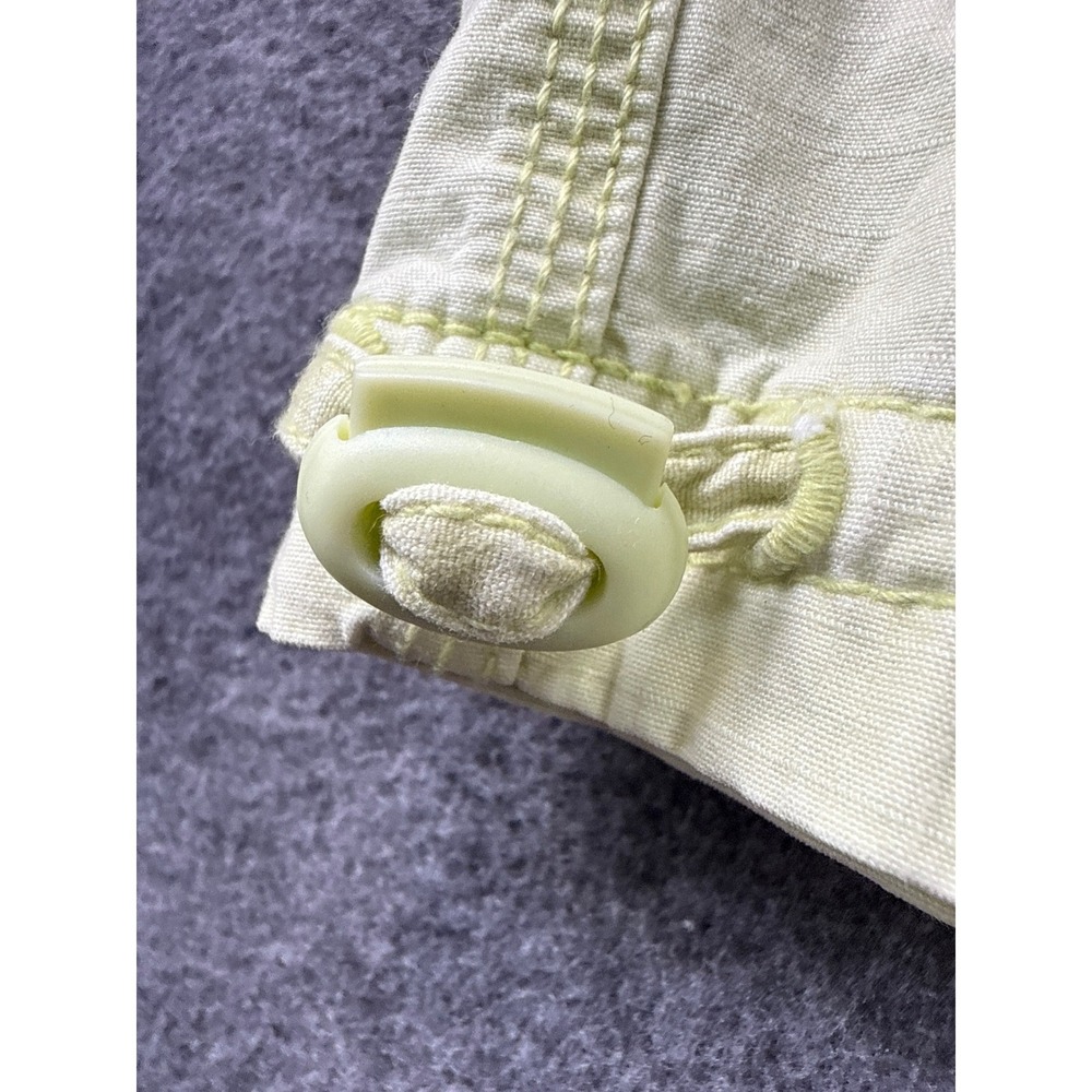 NWT American Eagle Baggy Jogger Womens 12 Lime Green Cargo High Rise Stretch - Picture 10 of 15